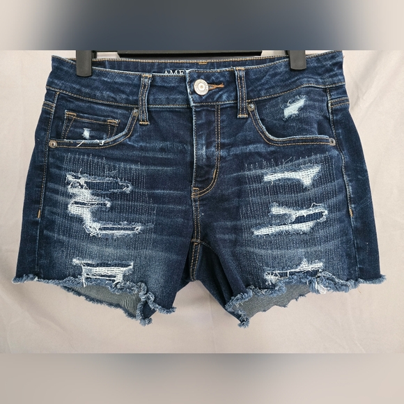 American Eagle Outfitters Pants - American Eagle jean shorts midi super stretch size 10. 3" inseam